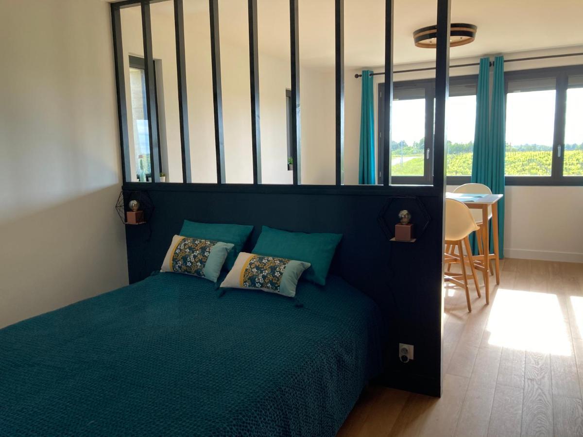 Appartement 2 Chateau La Rose Des Vents Puisseguin ภายนอก รูปภาพ